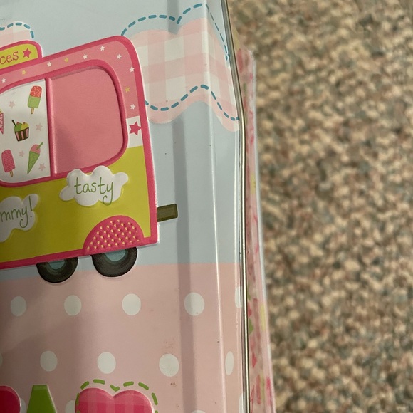 Kids Peppa Pig Ice Cream Lunchbox Tin - Picture 4 of 15